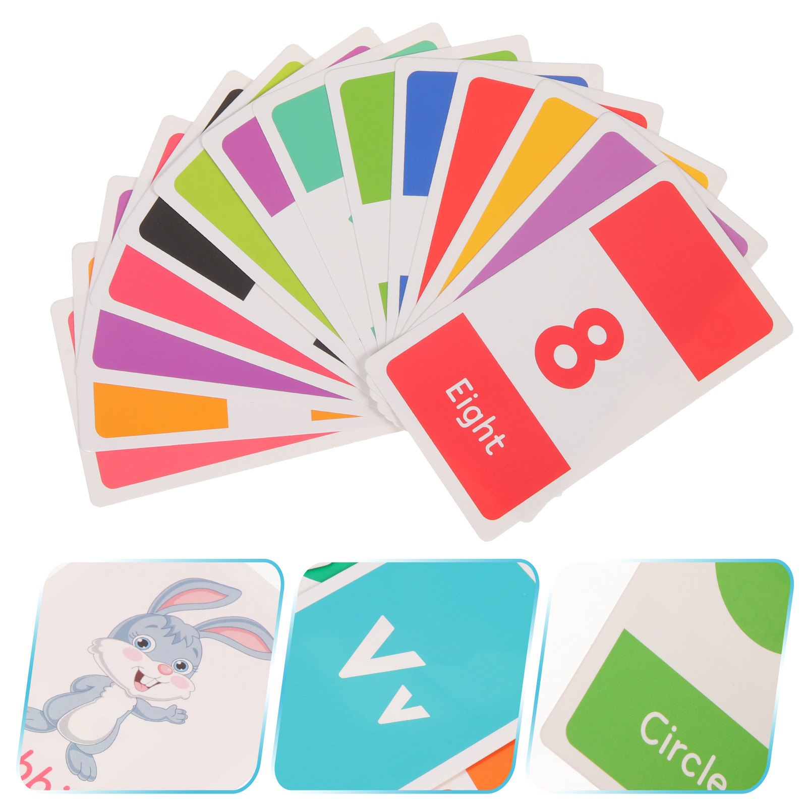 Educational Flash Card - 58Pcs Kids Early Educational Flash Cards