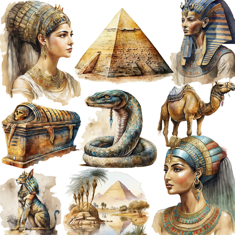 Kids Toys Egypt - Ancient Egypt Stickers Crafts And Scrapbooking