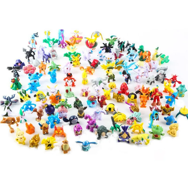 Kids Toys Idea - 2-3CM Pokemon Anime Figure Pikachu Cute