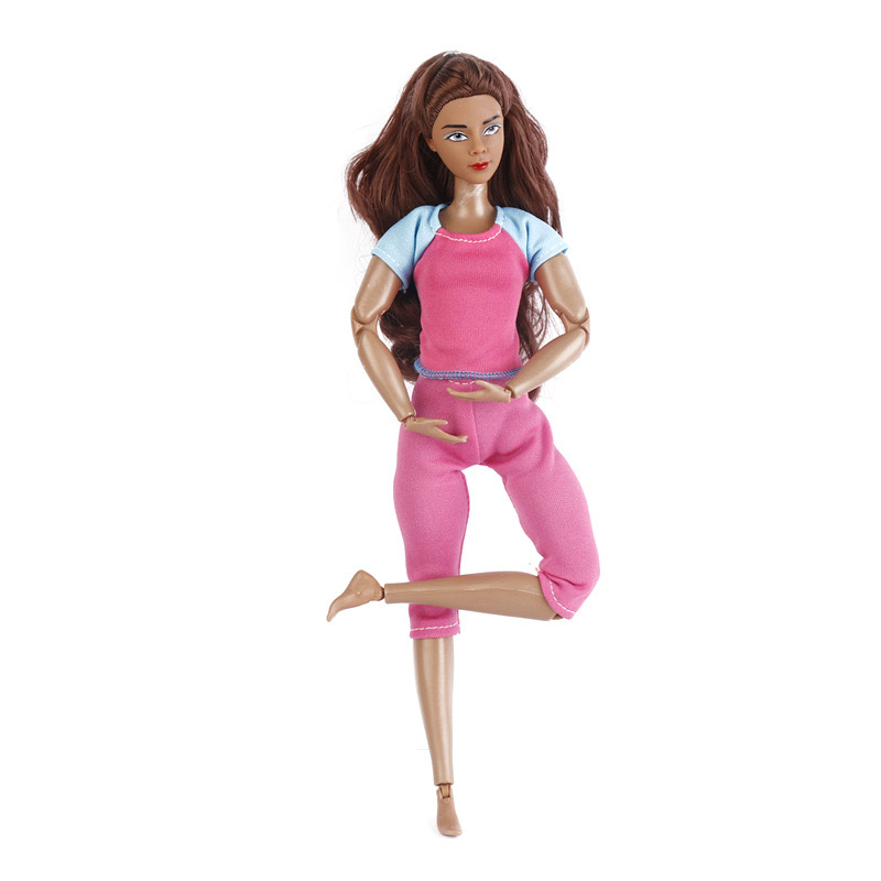 Kids Yoga Toys - Doll Yoga Sport Figure Mini Wear