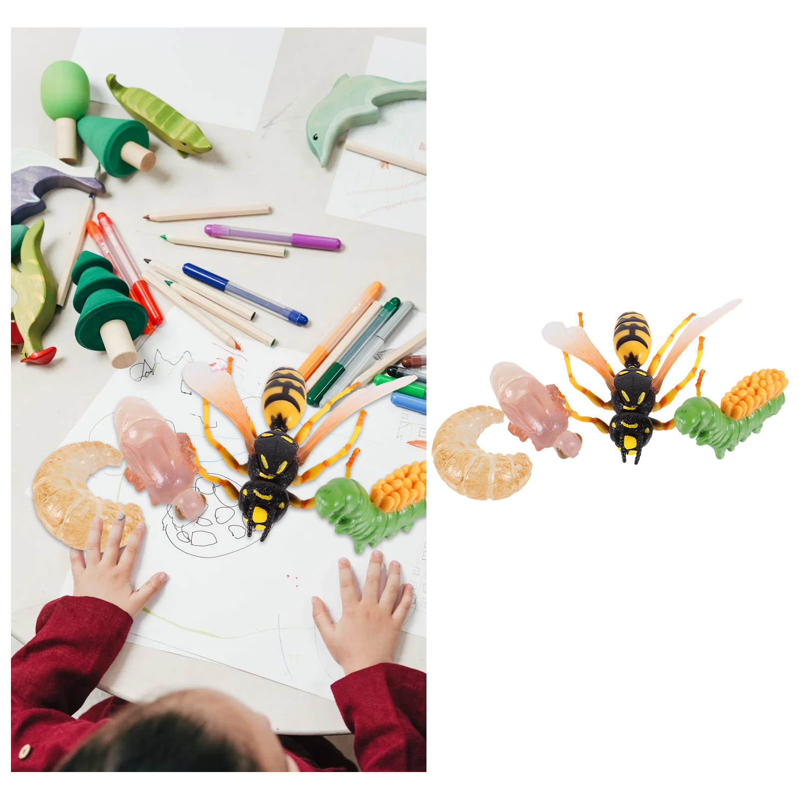 Kids Toys Cycle - Kids Toys Insect Figure for Realistic
