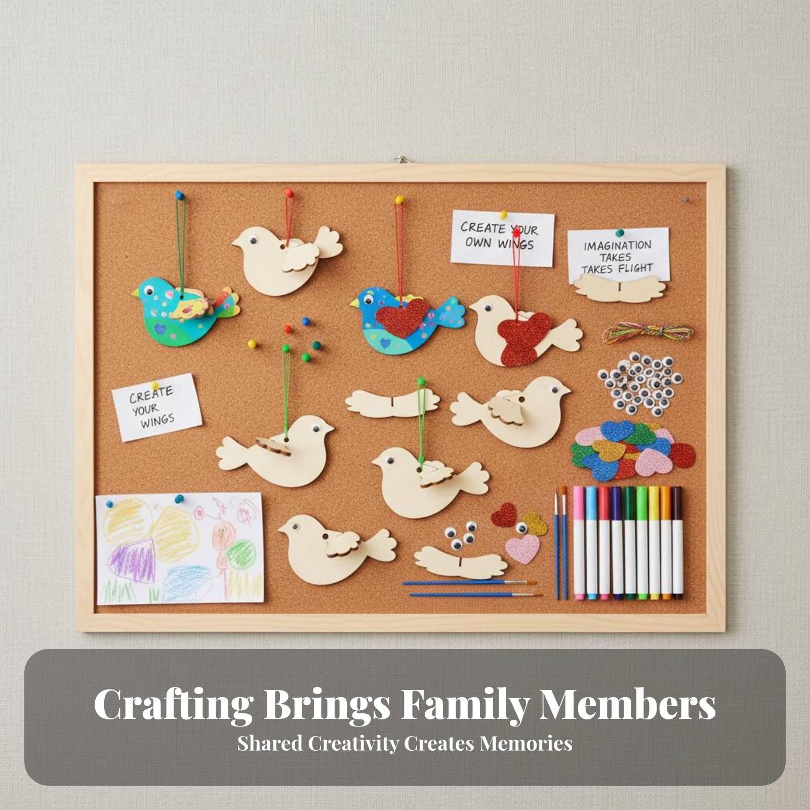 DIY Wooden Bird Ornament Craft - Kids Toys Kit review and price