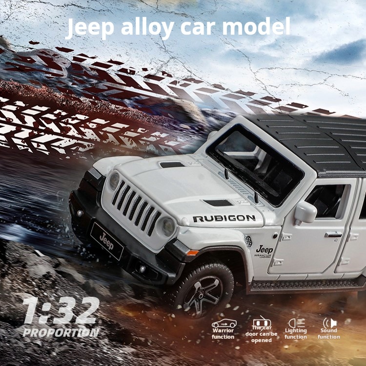 1/32 Jeep Wrangler Rubicon Off - Kids Toys Jeep review and price