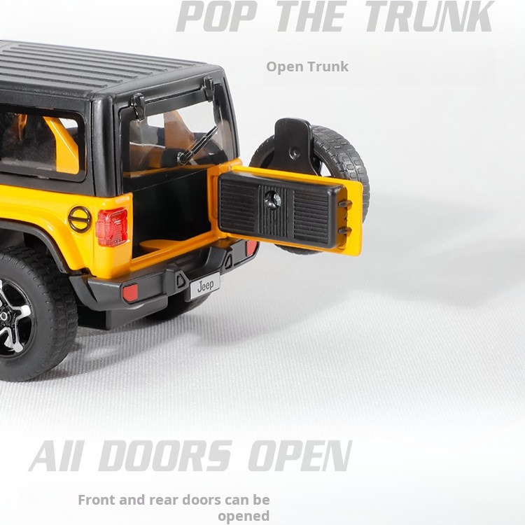 1/32 Jeep Wrangler Rubicon Off - Kids Toys Jeep review and price