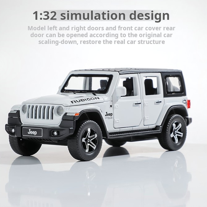 1/32 Jeep Wrangler Rubicon Off - Kids Toys Jeep review and price