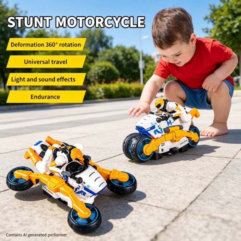 Electric Stunt Transformable M - Kids Toys Kids Toys review and price
