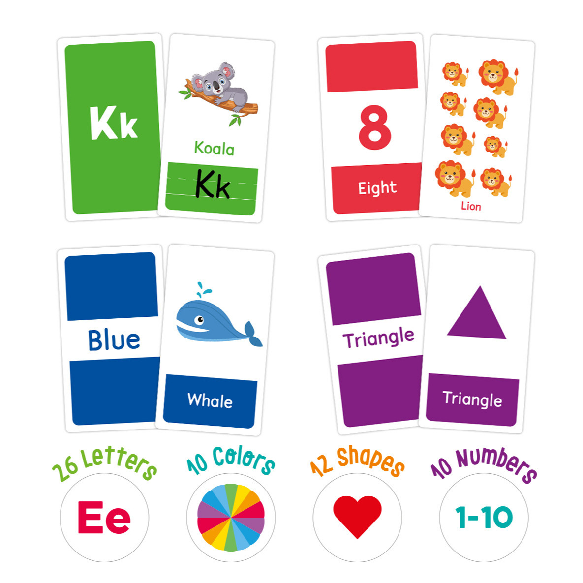 58 Pcs ABC Alphabet Flashcards - Educational Flash Card review and price