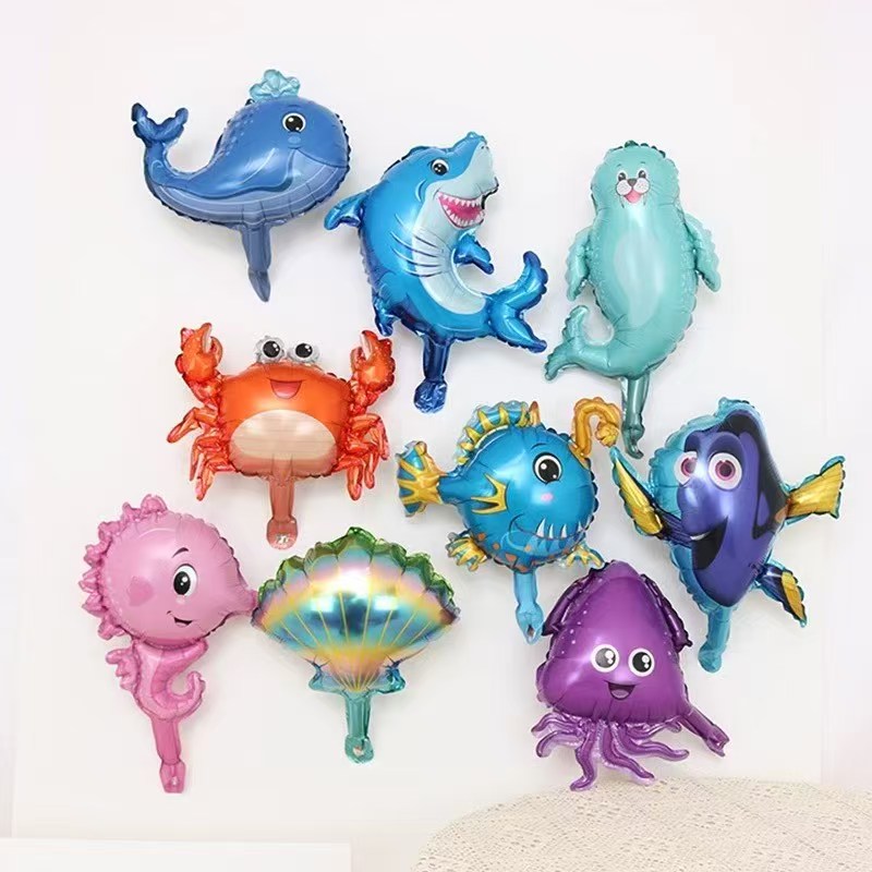 9pcs Mini Sea Word Theme Crab  - Water Balloon Set review and price