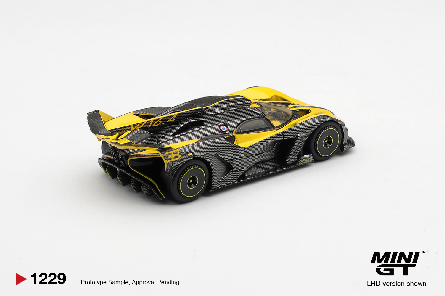 MINIGT 1/64 Bugatti Bolide Yel - Kids Toys Boys review and price