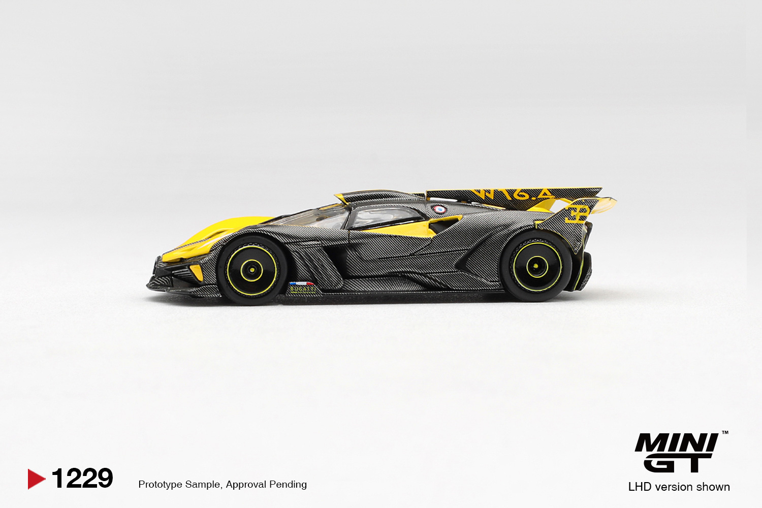 MINIGT 1/64 Bugatti Bolide Yel - Kids Toys Boys review and price
