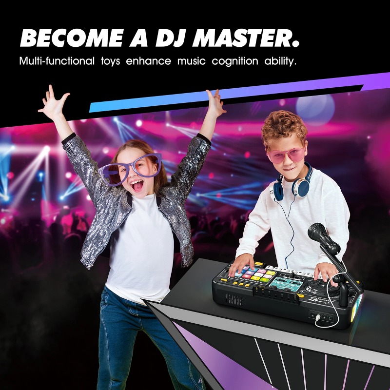 Multifunctional Kid DJ Turntab - Kids Toys Bd review and price