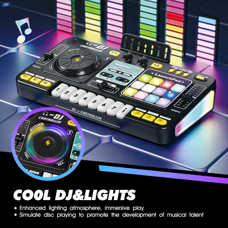 Multifunctional Kid DJ Turntab - Kids Toys Bd review and price