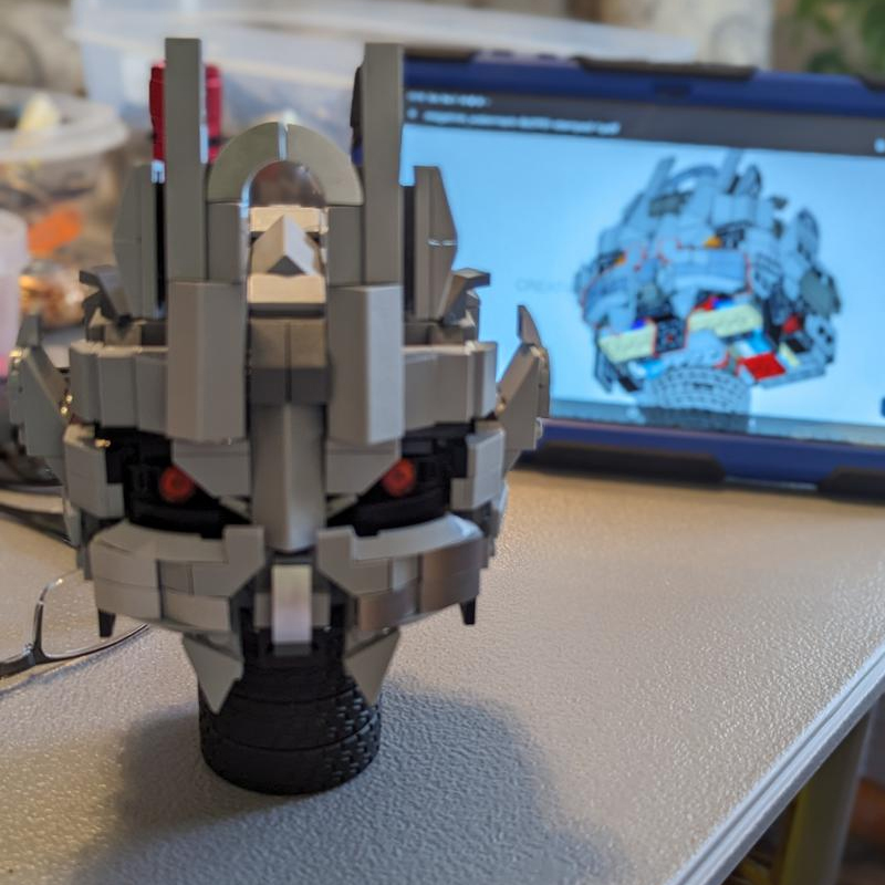 NEW 887Pcs MOC Megatron Movie  - Kids Toys Exhibition review and price