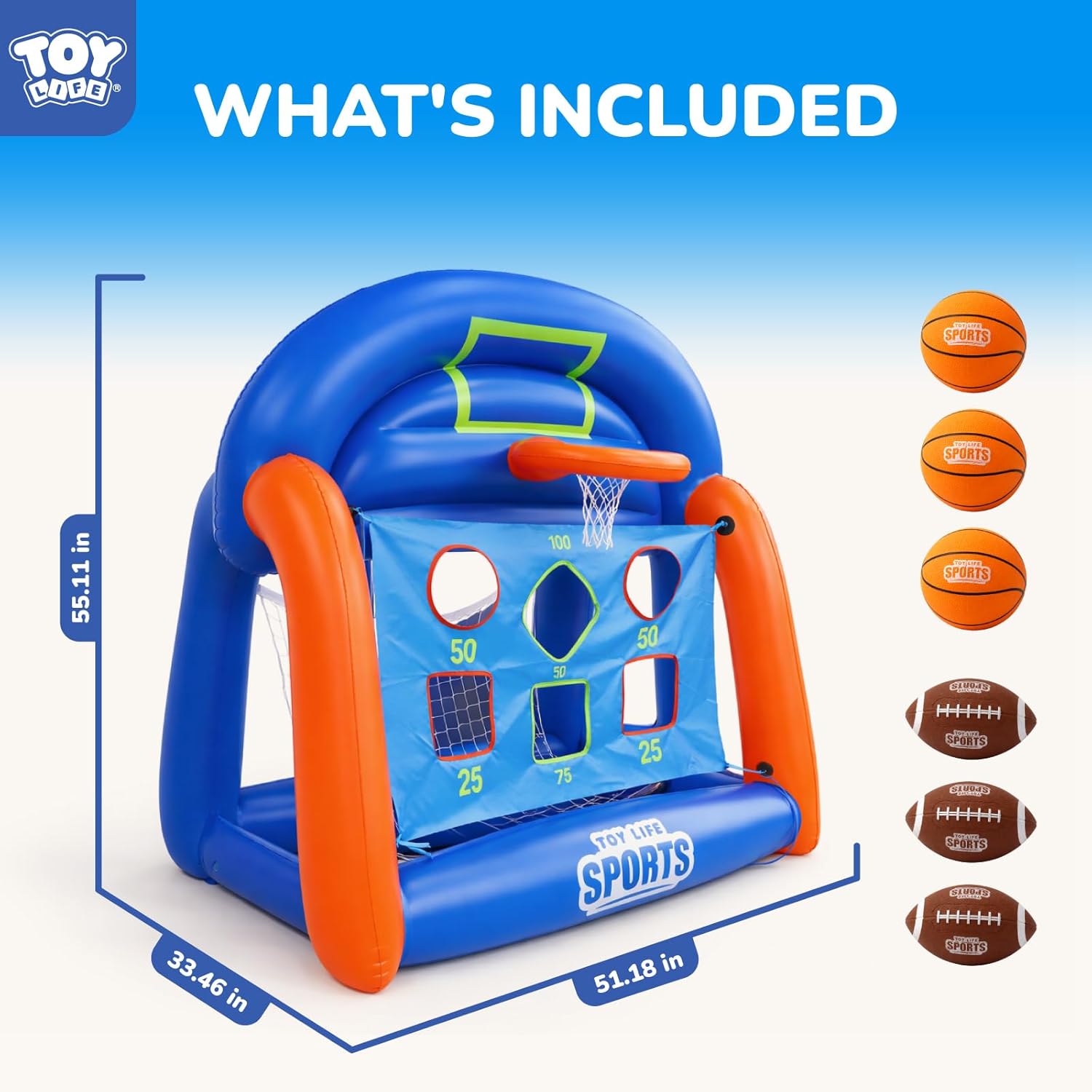 Multi-Sport Pool Games Inflata - Kids Toys Kids Toys review and price