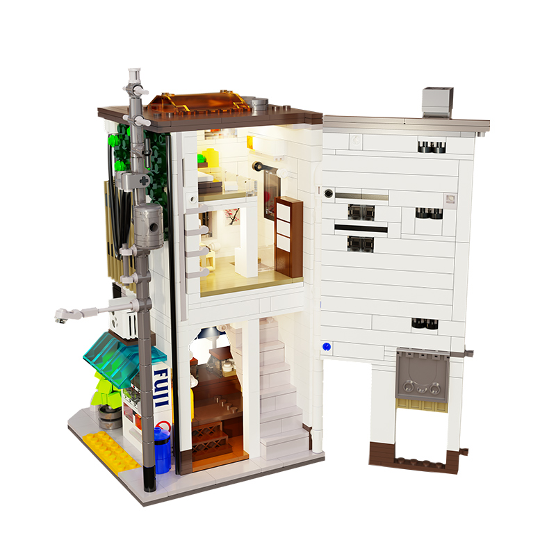 BOX Cada City LED Japanese Ste - Kids Toys Lego review and price