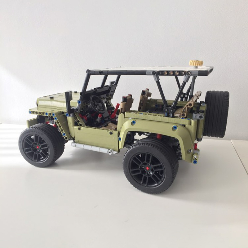 1603pcs MOC C Model Willys Jee - Kids Toys Jeep review and price