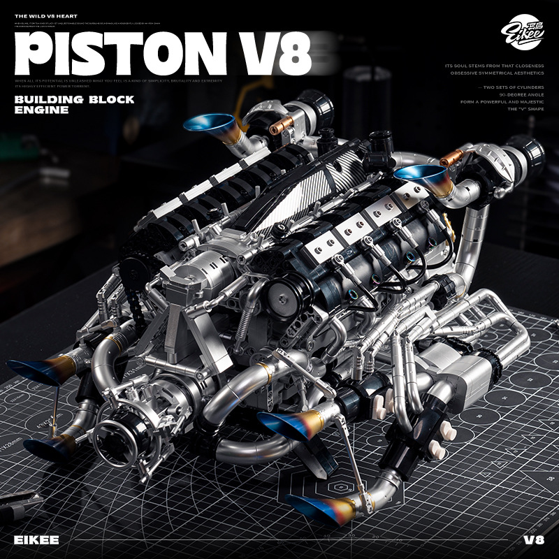 Technical Supercar V8 Engine B - Kids Toys Lego review and price