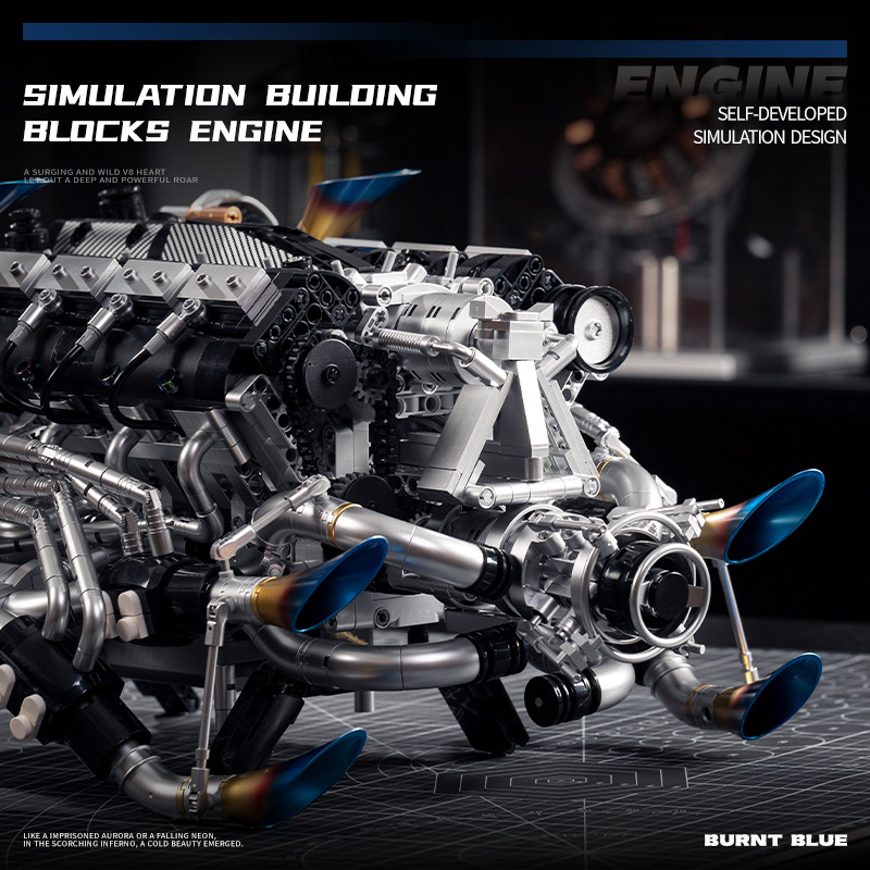 Technical Supercar V8 Engine B - Kids Toys Lego review and price