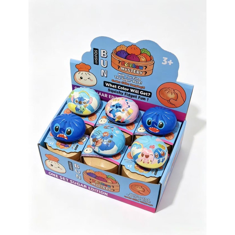 Anime Stitch Squishy Steamed B - Kids Toys Idea review and price
