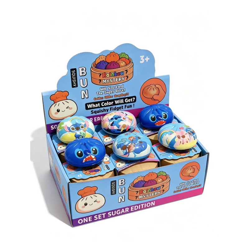 Anime Stitch Squishy Steamed B - Kids Toys Idea review and price