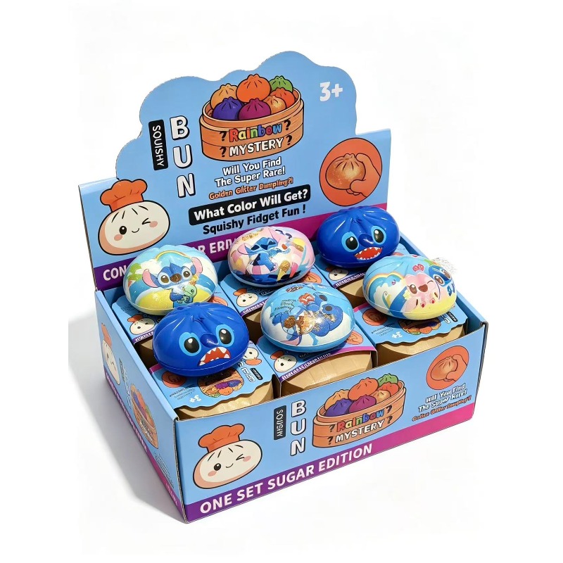 Anime Stitch Squishy Steamed B - Kids Toys Idea review and price