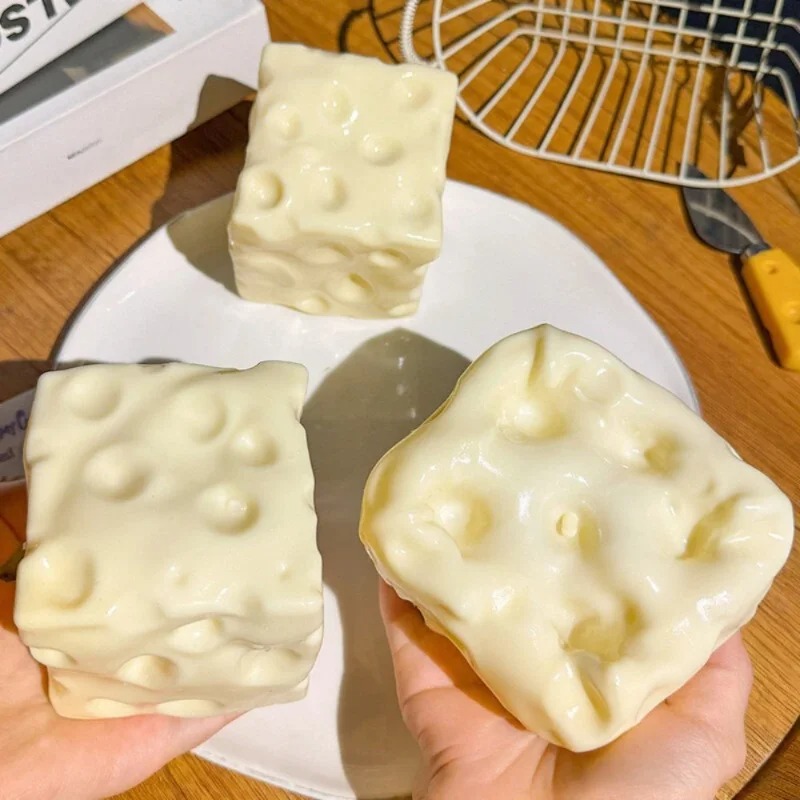 Taba Squishy Cheese Cube Stres - Kids Toys Kids Toys review and price