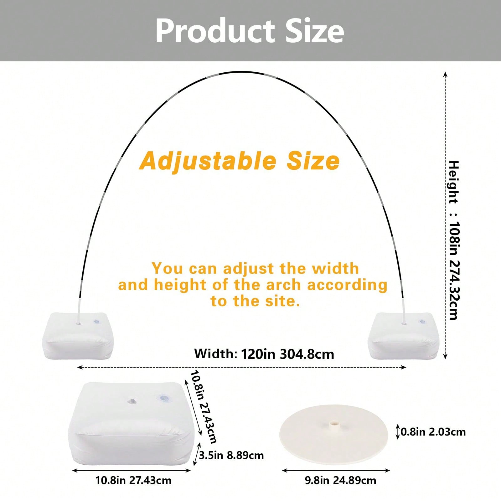 1 Set Balloon Arch Stand Kit,  - Water Balloon Set review and price