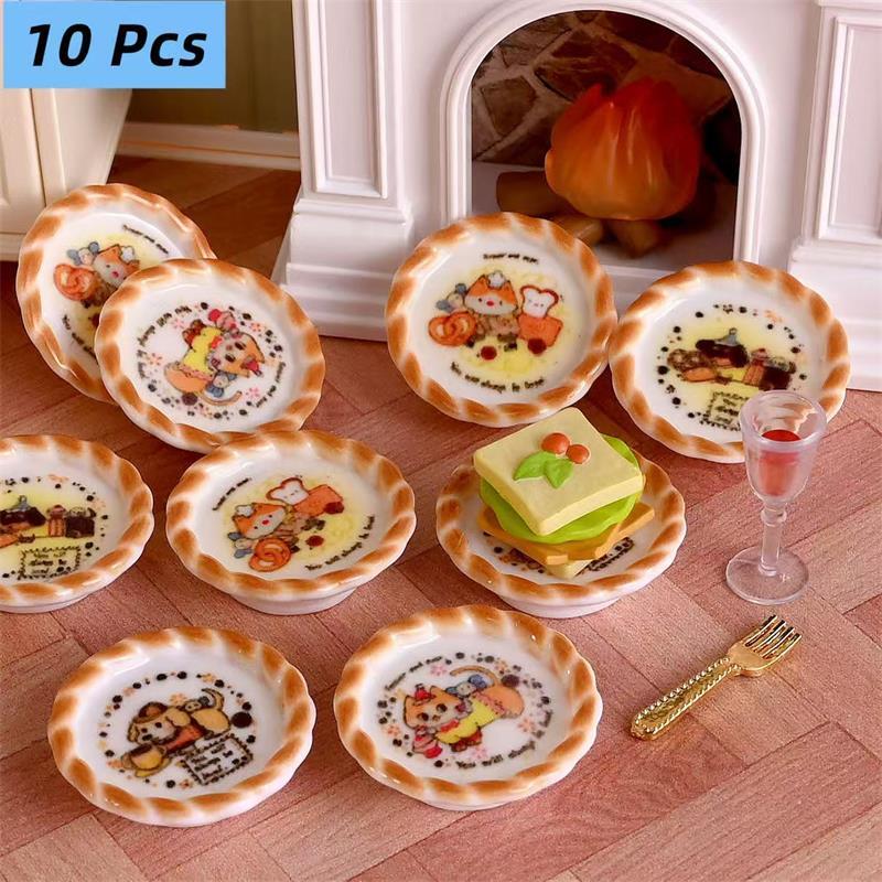 10Pcs/set Dollhouse Miniature  - Kids Toys Idea review and price