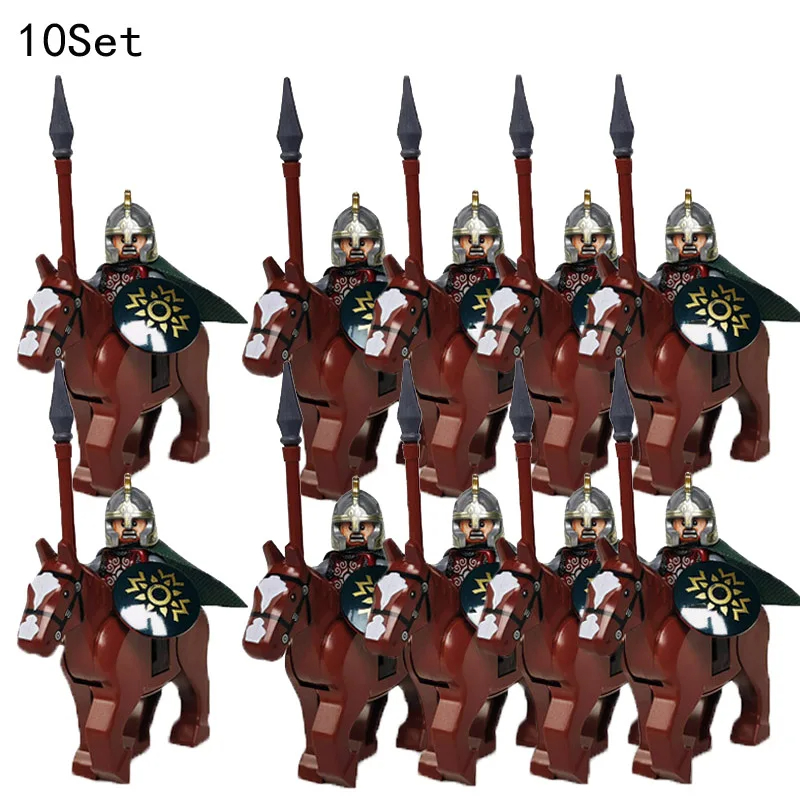 10 Sets Medieval Knights Dark  - Kids Toys Under $10 review and price