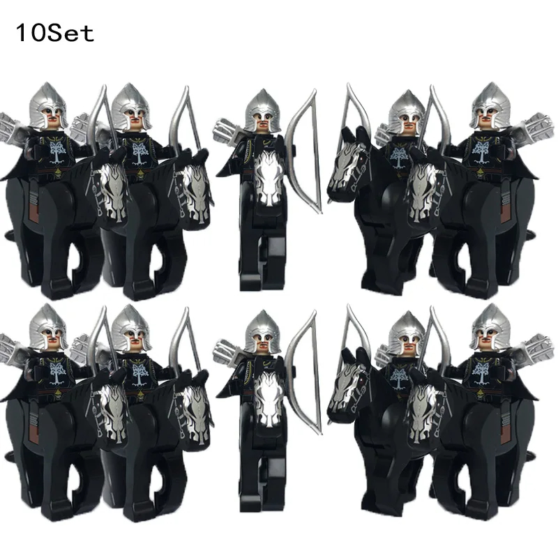 10 Sets Medieval Knights Dark  - Kids Toys Under $10 review and price