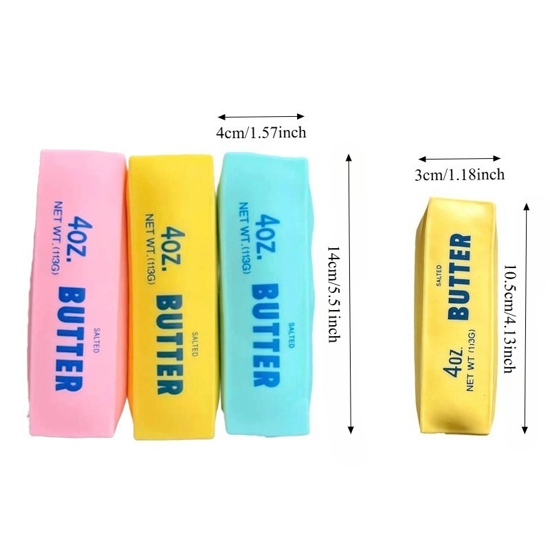Crunchy Butter Stick Squishy B - Kids Toys Lego review and price