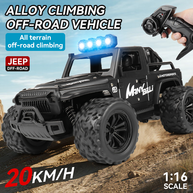 1:16 Remote Control Car Lights - Kids Toys Jeep review and price