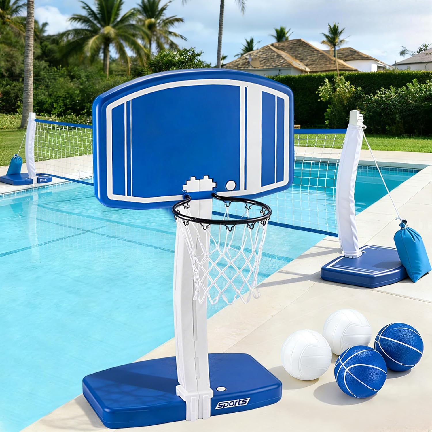 Above Ground Pool Basketball H - Kids Toys Kids Toys review and price