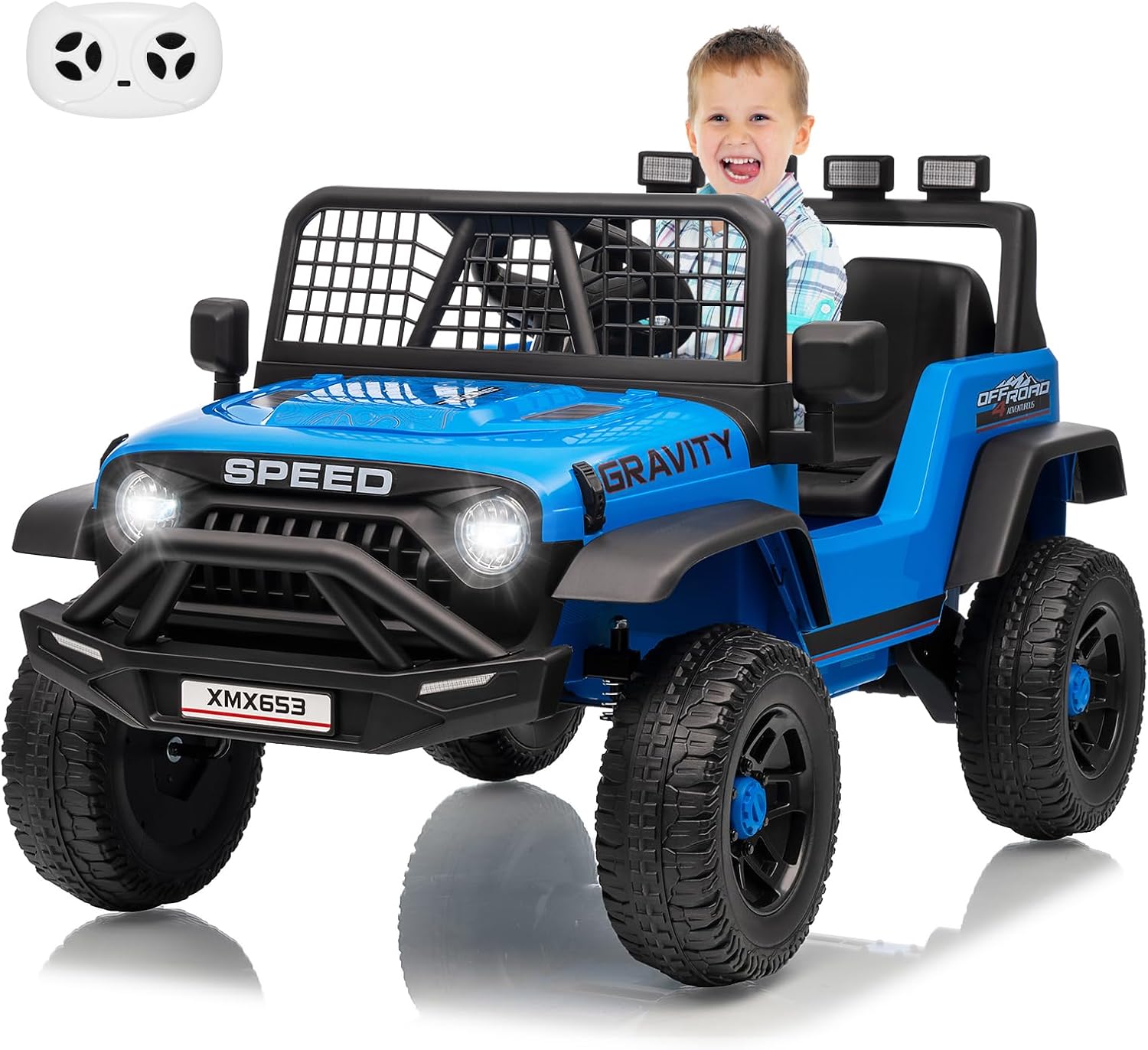 12V Kids Electric Single‑Seat  - Kids Toys Jeep review and price
