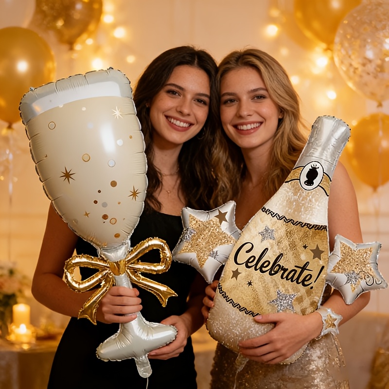 2pcs Champagne Bottle bow Wine - Water Balloon Set review and price