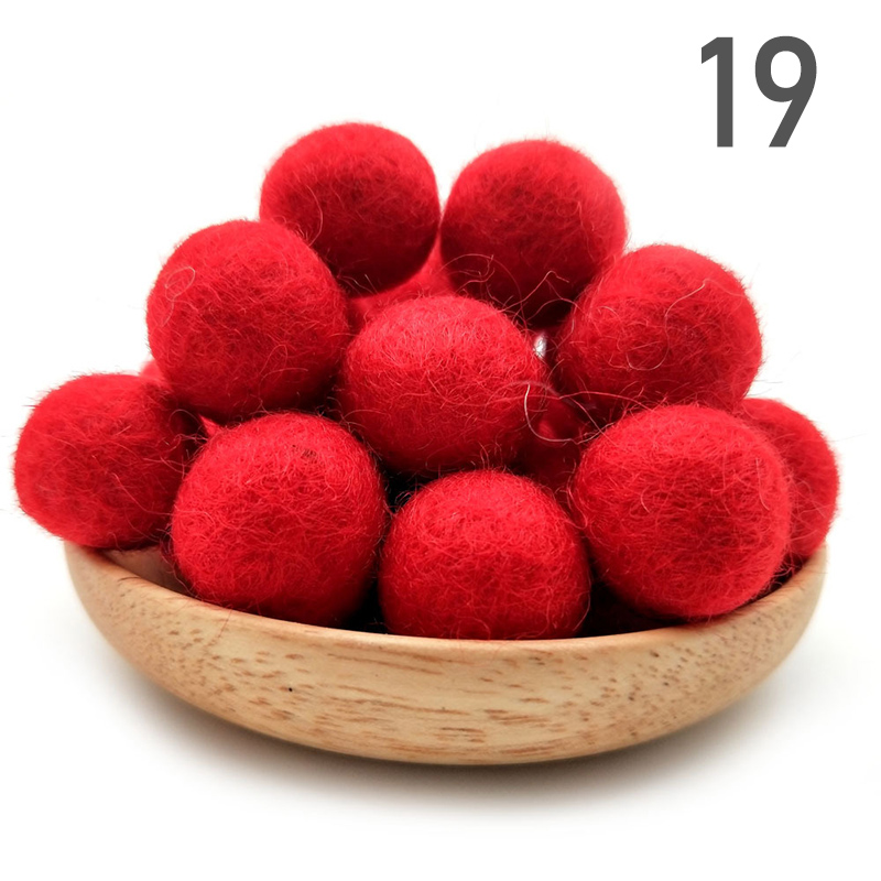 10/30pcs 2cm Wool Felt Balls R - Kids Toys In Wholesale review and price