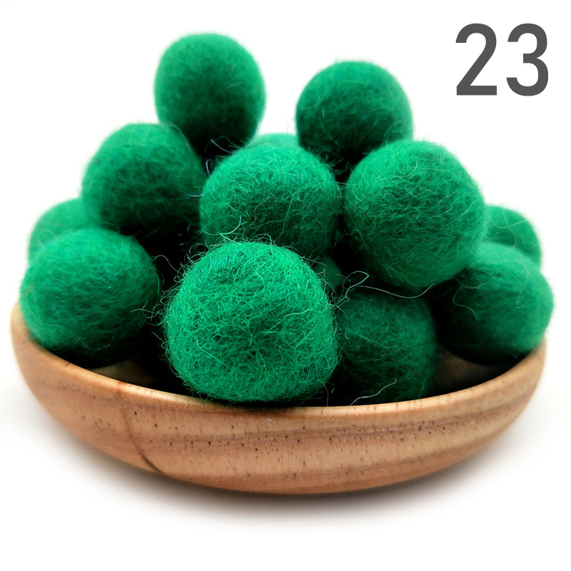 10/30pcs 2cm Wool Felt Balls R - Kids Toys In Wholesale review and price