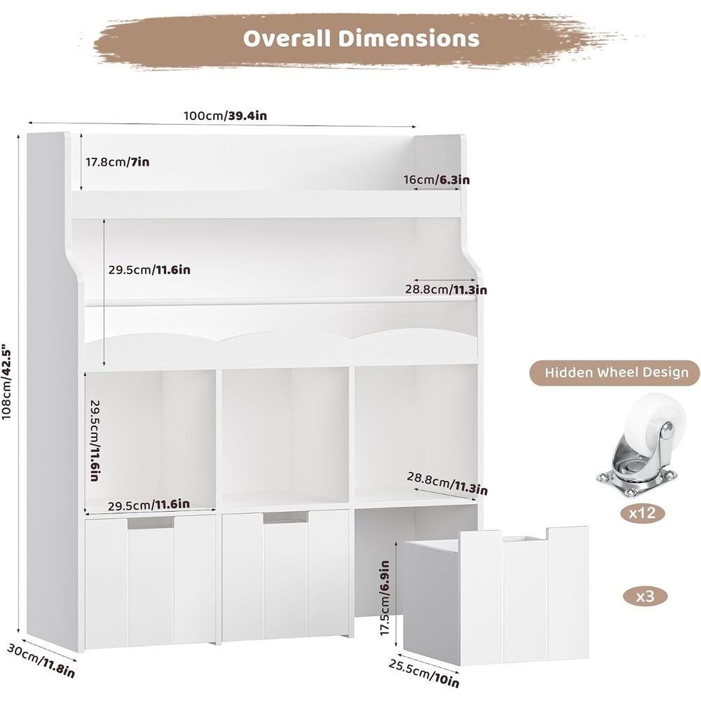 Kids Toy Storage Organizer wit - Kids Toys Kids Toys review and price