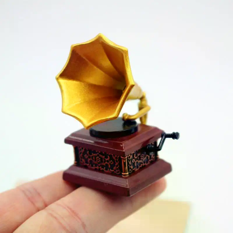 Dollhouse Vintage Phonograph M - Kids Toys Idea review and price