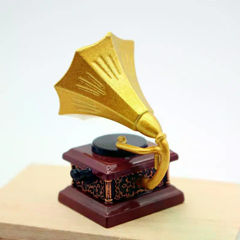 Dollhouse Vintage Phonograph M - Kids Toys Idea review and price