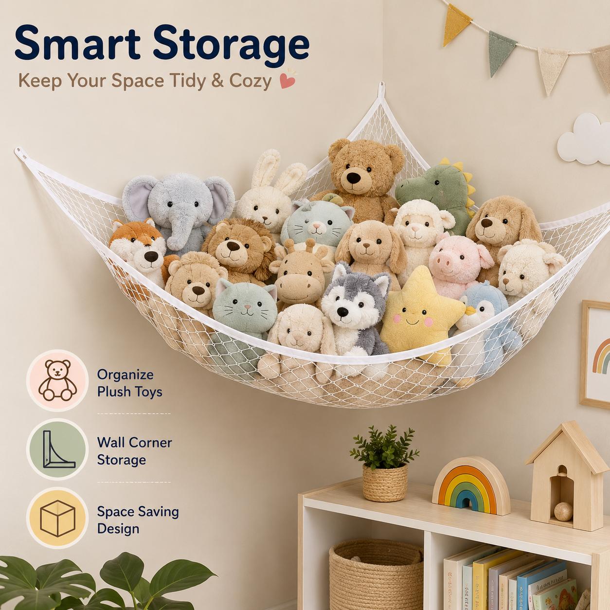 Mesh Toy Storage Hammock Hangi - Kids Toys Kids Toys review and price