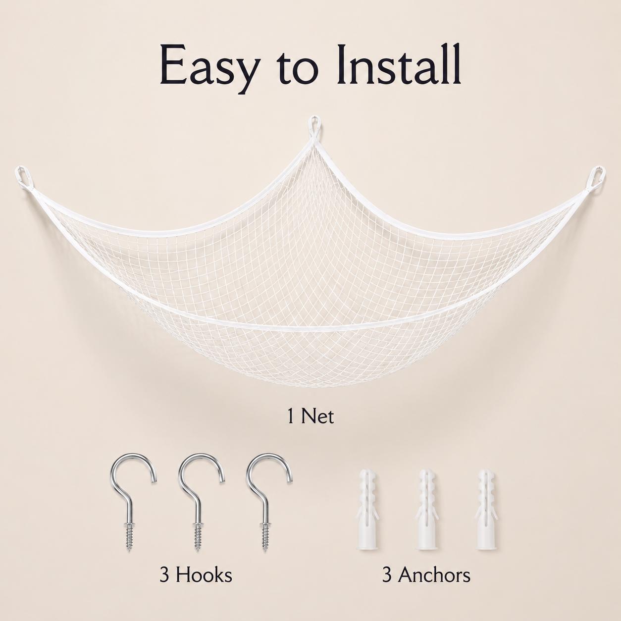 Mesh Toy Storage Hammock Hangi - Kids Toys Kids Toys review and price