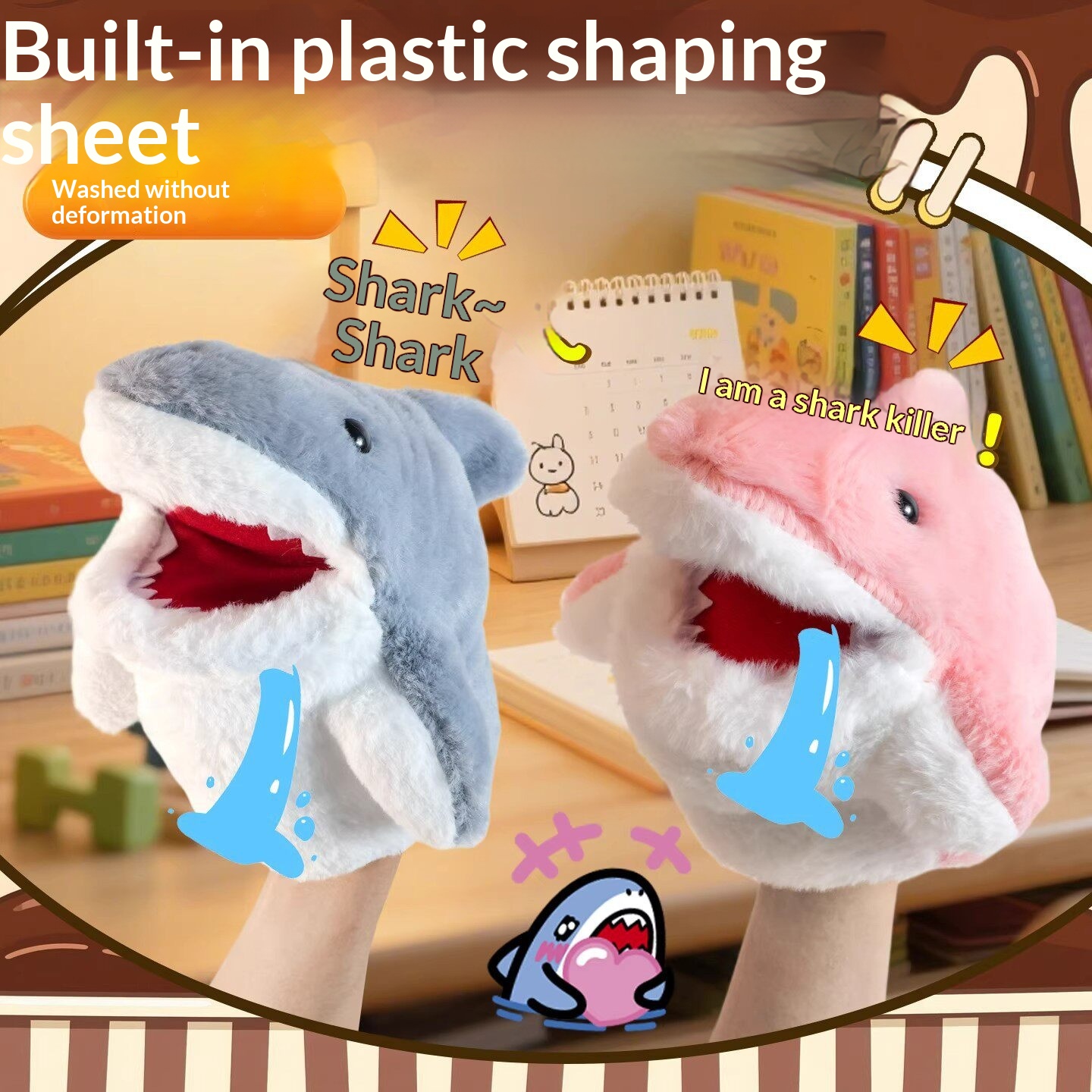Shark Hand Puppet Plush Shark  - Kids Toys Idea review and price