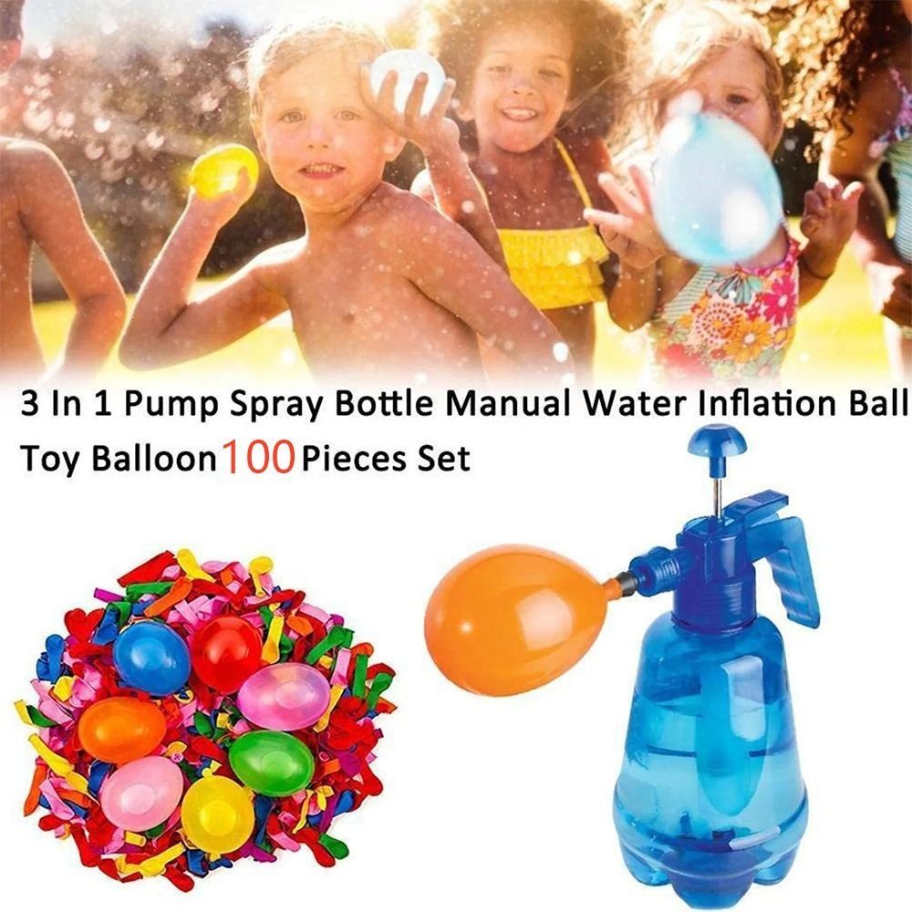 Plastic Water Balloon Pump Out - Water Balloon Set review and price