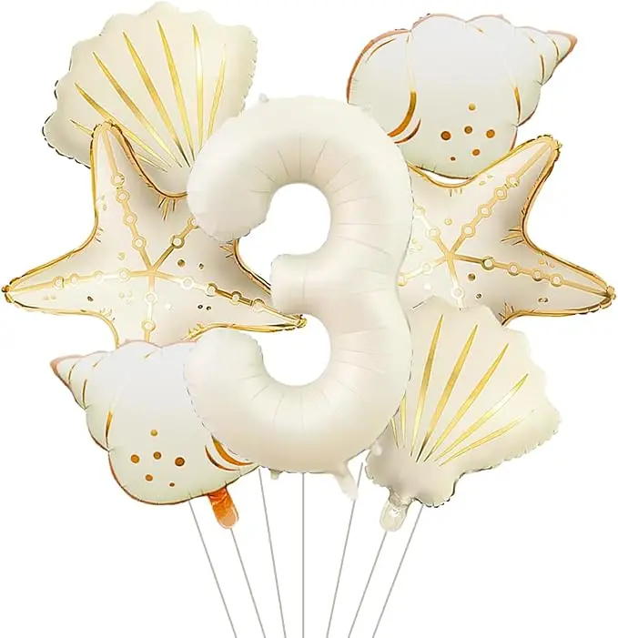 7Pcs Starfish Seashell Shaped  - Water Balloon Set review and price