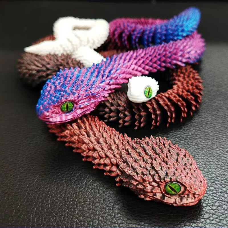 3D Printed Snake Movable Joint - Kids Toys Xmas review and price