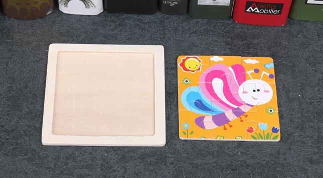 4PCS/lot 3D Wooden Jigsaw Puzz - Kids Toys In Wholesale review and price
