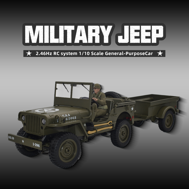 JJRC C8815 RC Car 1941 JEEP WI - Kids Toys Under $10 review and price