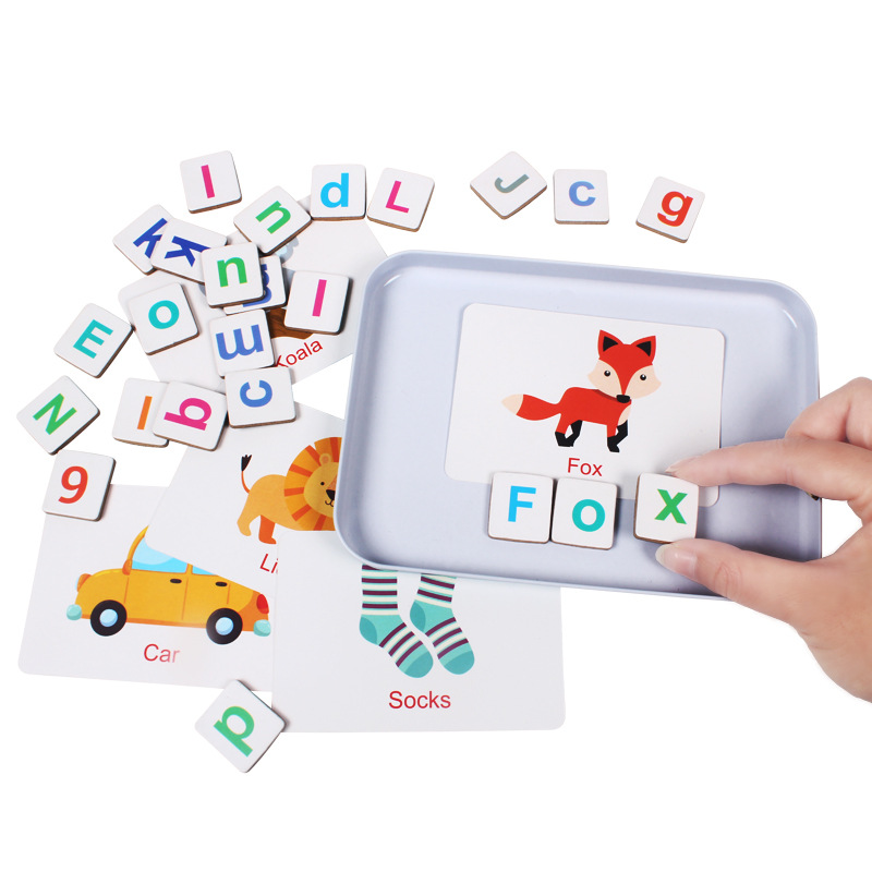 Wooden Puzzle Flash Cards Game - Educational Flash Card review and price
