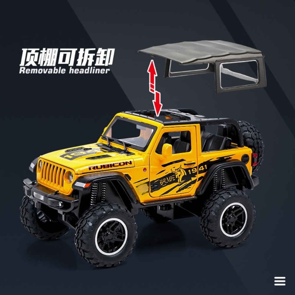 1:24 Jeep Big Wheel Off-road D - Kids Toys Jeep review and price